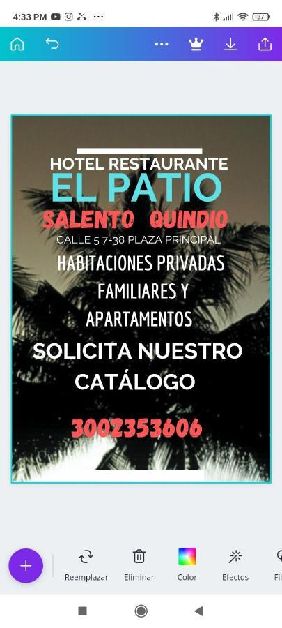 Hospedaje Los Balcones Salento Zewnętrze zdjęcie