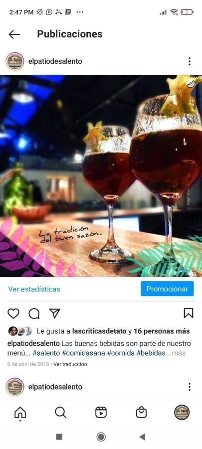 Hospedaje Los Balcones Salento Zewnętrze zdjęcie